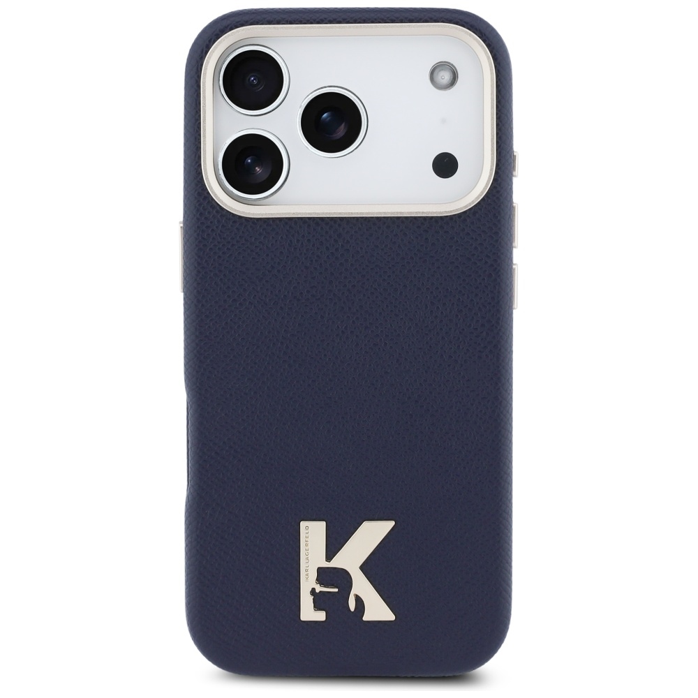 Karl Lagerfeld Karl Head Logo MagSafe Maciņš ar MagSafe iPhone 17 Pro Max – Zils | Phone Case Cover (1)