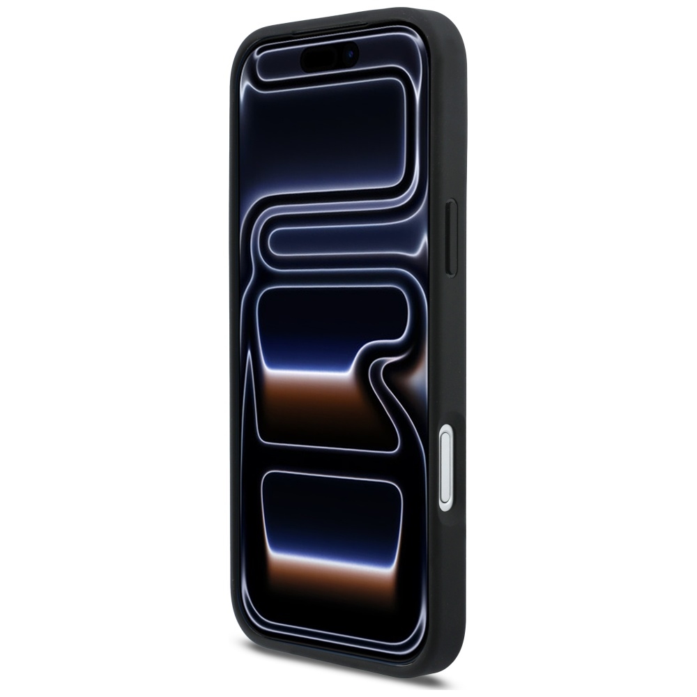 Karl Lagerfeld Rhinestones Karl&Choupette piespraužamais maciņš iPhone 17 Pro Max telefonam – melns | Phone Case... (3)