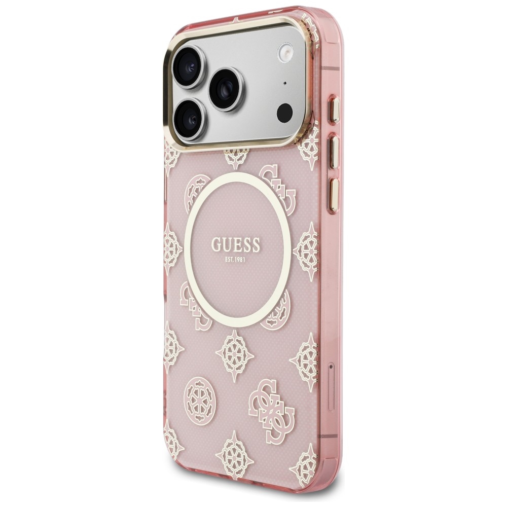 Guess IML Peony Dot MagSafe MagCase iPhone 17 Pro Max – rozā | Phone Case Cover (0)