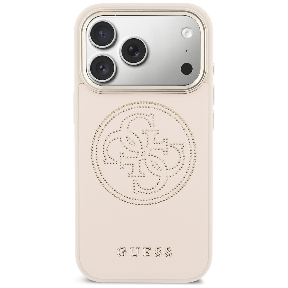 Guess Perated 4G MagSafe maciņš iPhone 17 Pro Max telefonam – rozā | Phone Case Cover (1)