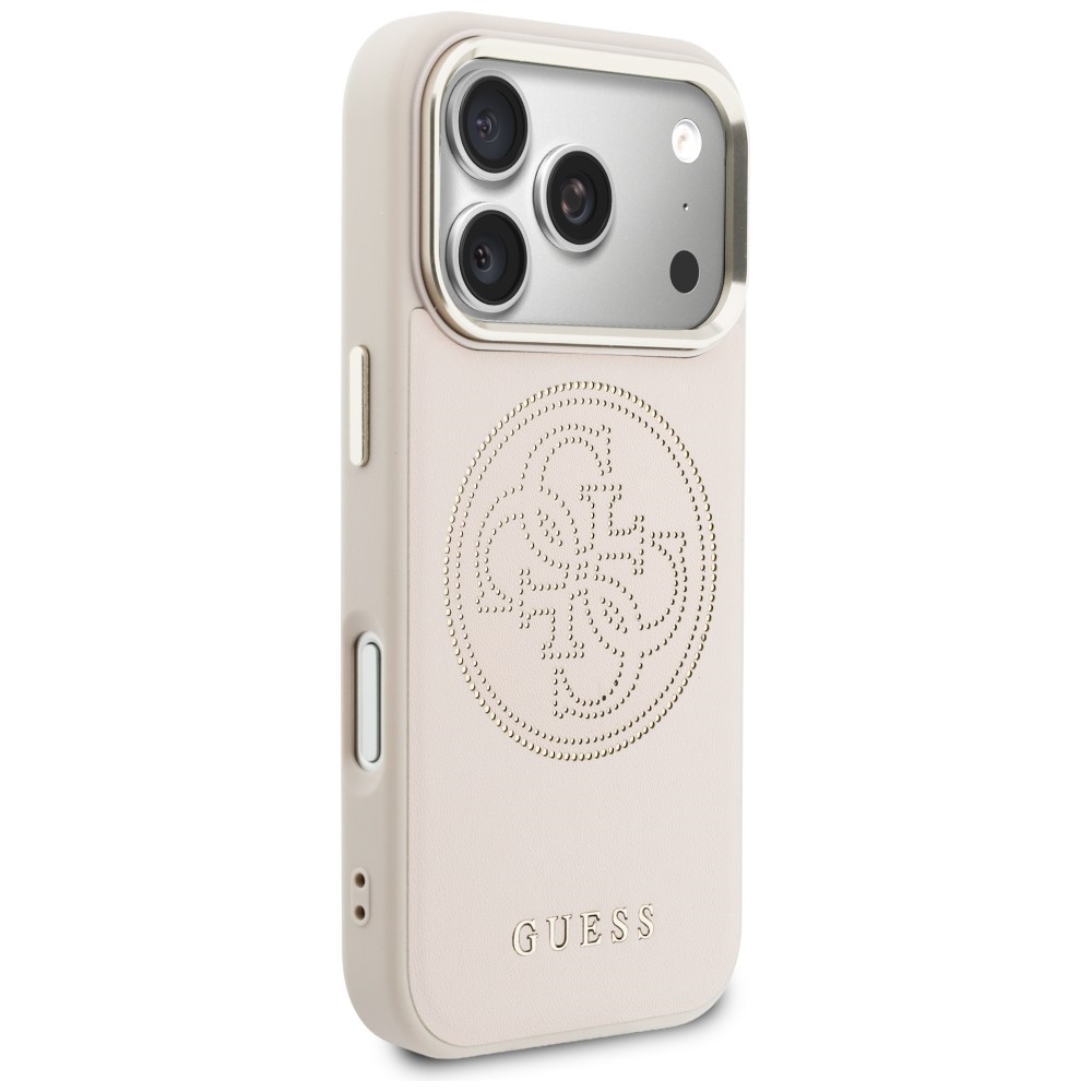 Guess Perated 4G MagSafe maciņš iPhone 17 Pro Max telefonam – rozā | Phone Case Cover (2)