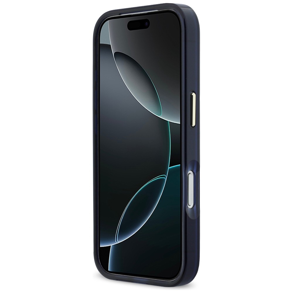 Karl Lagerfeld IML Choupettes Karl Script Logo MagSafe Magsafe maciņš iPhone 17 Pro Max – zils | Phone Case Cover (3)