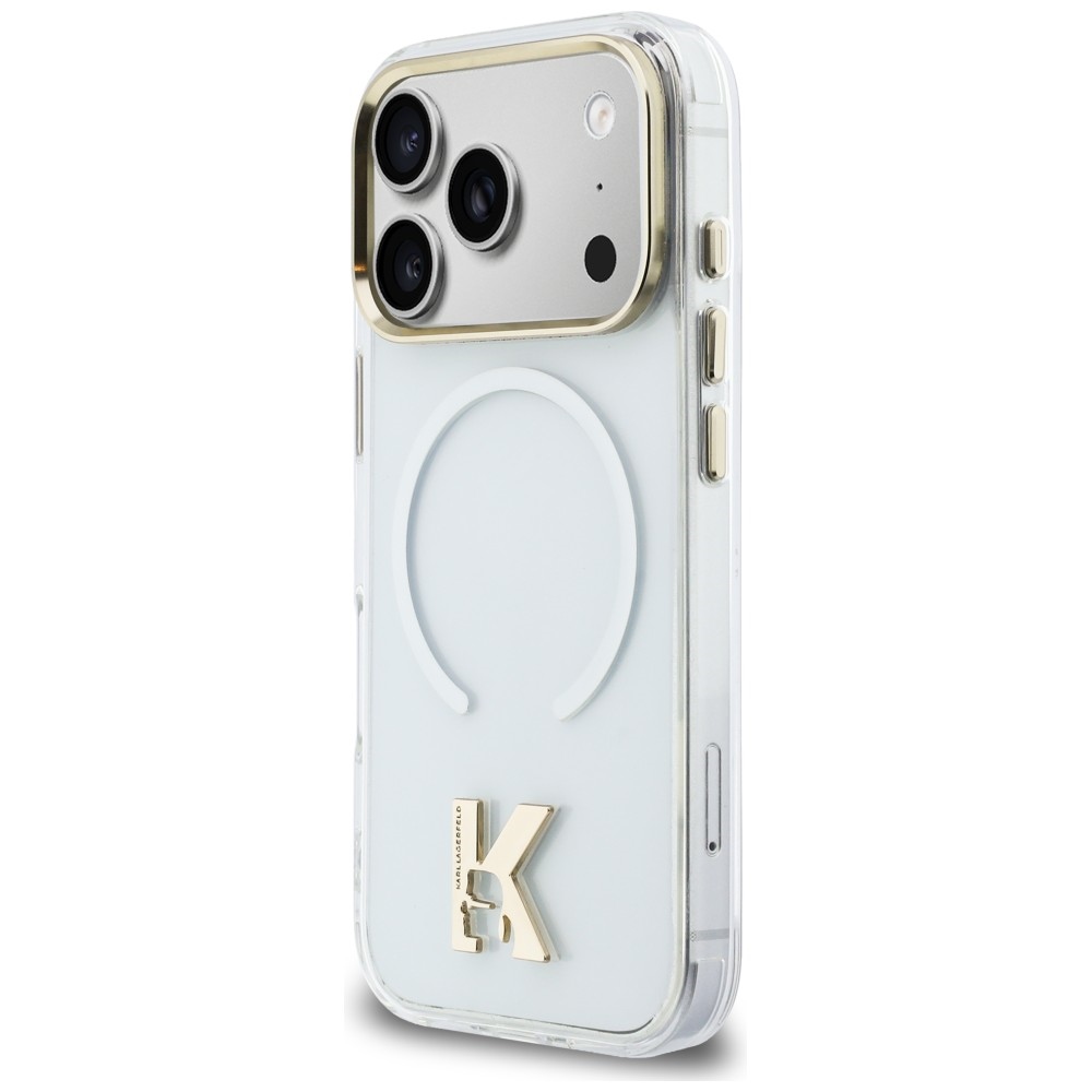 Karl Lagerfeld IML K galvas logotipa MagSafe vāciņš iPhone 17 Pro Max – caurspīdīgs | Phone Case Cover (0)