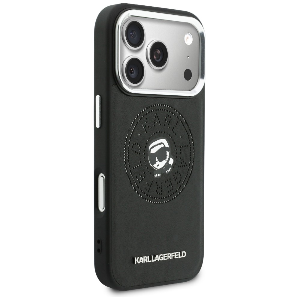 Karl Lagerfeld Point & Karl Sketch MagSafe Maciņš ar MagSafe iPhone 17 Pro Max – Melns | Phone Case Cover (2)