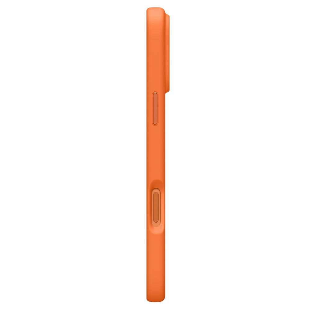Spigen Silicone Fit Mag MagSafe vāciņš iPhone 17 Pro Max telefonam – oranžs | Phone Case Cover (3)