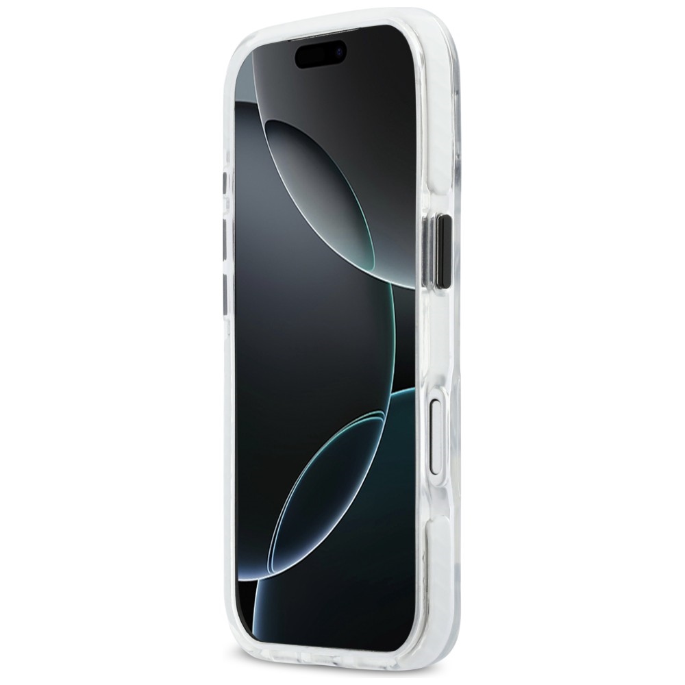 BMW M IML triecienizturīgs caurspīdīgs Maciņš ar metāla logotipiem un MagSafe iPhone 17 Pro Max | Phone Case Cover (3)