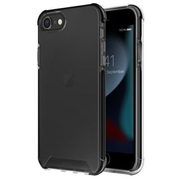 Apple iPhone 8 / 7 / SE (2020) (2022) 4.7" Uniq Etui Combat Case Cover, Black | Telefona Maciņš Vāks Apvalks Bampers