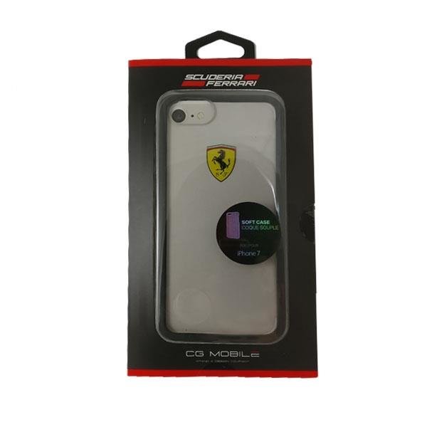 Ferrari Hardcase FEHCRFP7BK iPhone 7/8 /SE 2020 / SE 2022 transparent/black (0)
