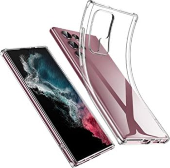 Samsung Galaxy S22 Ultra 5G (SM-S908) 2 mm TPU Case Cover, Transparent | Caurspīdīgs Silikona Vāciņš Maciņš Apvalks Bampers