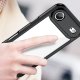 Outer Space vāciņš iPhone 17 Air – melns caurspīdīgs | Phone Case Cover