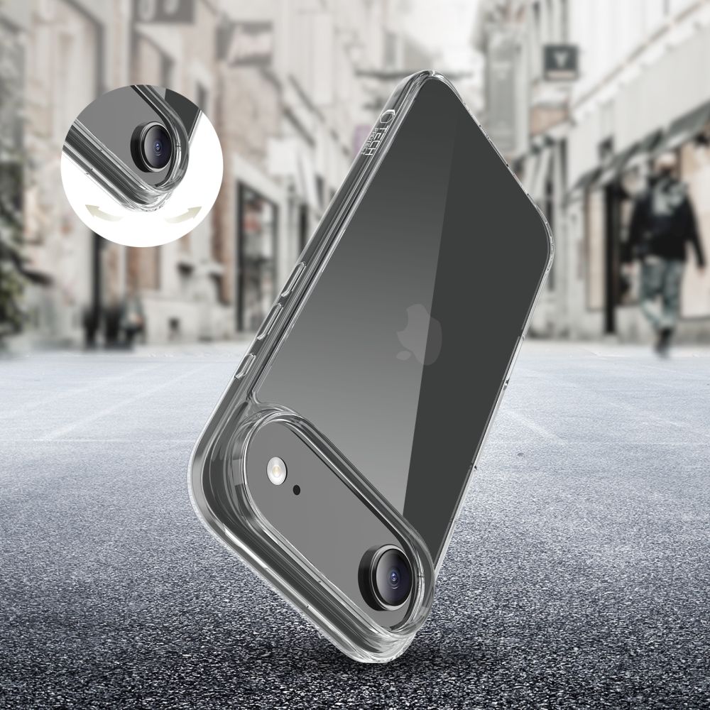 Tech-Protect FlexAir Hybrid vāciņš iPhone 17 Air - Caurspīdīgs | Phone Case Cover (2)