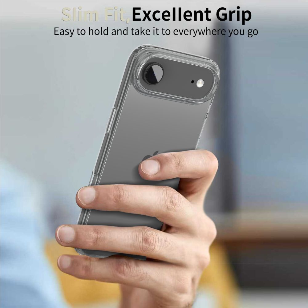Tech-Protect FlexAir Hybrid vāciņš iPhone 17 Air - Caurspīdīgs | Phone Case Cover (3)