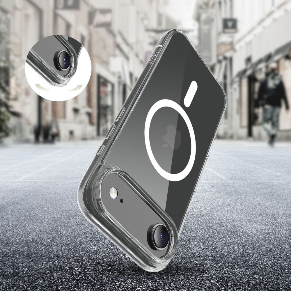 Tech-Protect FlexAir Hybrid MagSafe vāciņš iPhone 17 Air - Caurspīdīgs | Phone Case Cover (1)