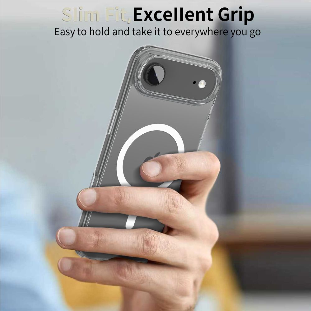 Tech-Protect FlexAir Hybrid MagSafe vāciņš iPhone 17 Air - Caurspīdīgs | Phone Case Cover (2)