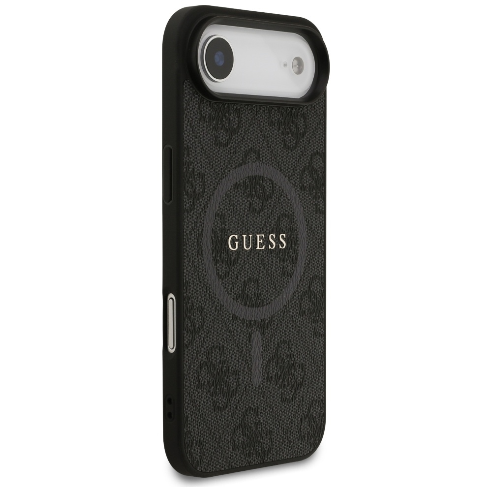 Guess 4G Ring Classic Logo MagSafe vāciņš iPhone 17 Air telefonam – melns | Phone Case Cover (2)