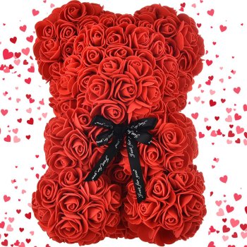 Sarkanu rožu lācis, Labākā dāvana | Red Rose Teddy Bear