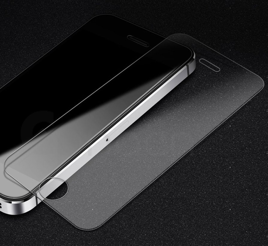 Tempered Glass Screen Protector for Apple iPhone 5 / 5s / SE, 0.3mm 9H 2.5D - ekrāna aizsargstikls (1)