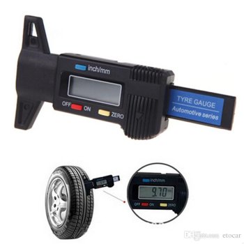 Riepu protektora dziļuma mērītājs - Digital Thread Depth Gauge