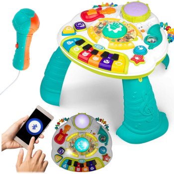 Ricokids muzikālais aktivitāšu galdiņš ar Bluetooth RK-812