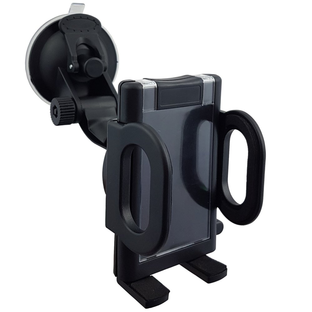 Auto telefona turētājs ar lādētāju un USB vadu (2)