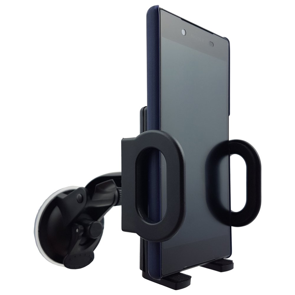 Auto telefona turētājs ar lādētāju un USB vadu (3)