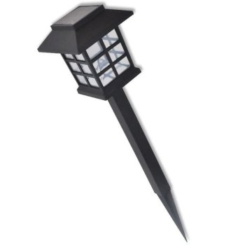 Dārza LED lampa apgaismojums ar saules bateriju | Garden Lamp with Solar Batteries