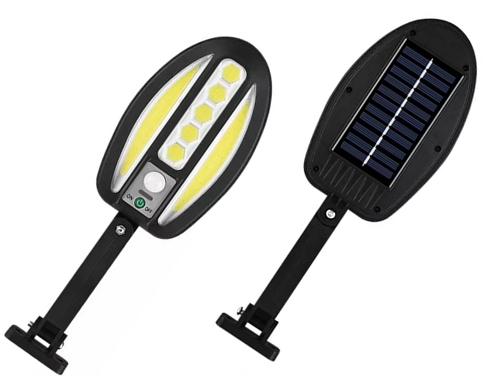 Saules lampa ar 95 LED, kustības un krēslas sensoru (2)