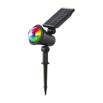 Saules dārza lampa Forever Light SUNARI FME-190 ar RGB LED apgaismojumu