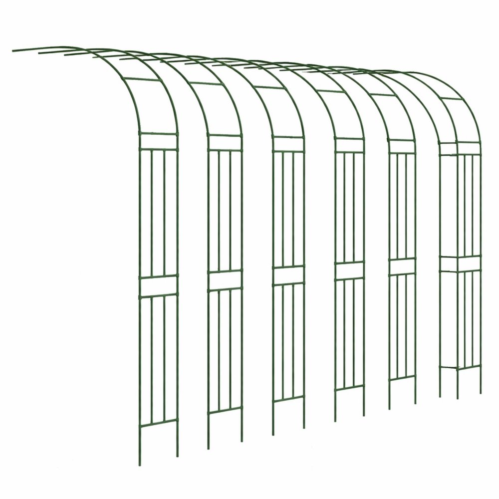 Dārza arka vīteņaugiem metāla pergola rožu balsts 240 cm (0)