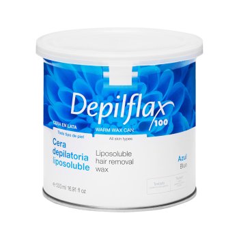 Depilflax 100 Azulēna depilācijas vasks jutīgai ādai 500ml