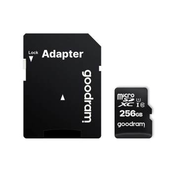 Goodram 256 GB microSDXC Memory Card (U1 100MB/s read) | Atmiņas Karte Telefonam