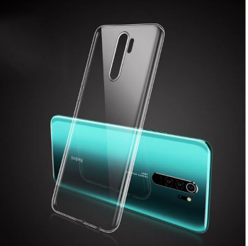 Xiaomi Redmi Note 8 Pro Slim TPU Case Cover, Transparent | Caurspīdīgs Silikona Vāciņš Maciņš Apvalks Bampers