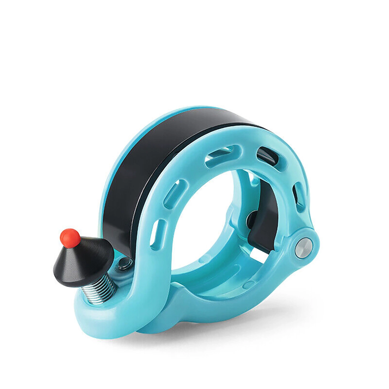 Rockbros 34210028003 Q-veida velosipēda zvans - zils | Q-shaped bicycle bell blue