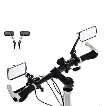 Velosipēda Atpakaļskata Spoguļu Komplekts, 2 gab. | A set of two Universal Bicycle Mirrors, 2 pcs.
