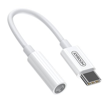 Digitālais Audio Adapteris Ar Usb-C 3,5 Mm Joyroom Sh-C1 (Balts) | Digital Audio Adapter To Usb-C 3.5Mm Joyroom Sh-C1...