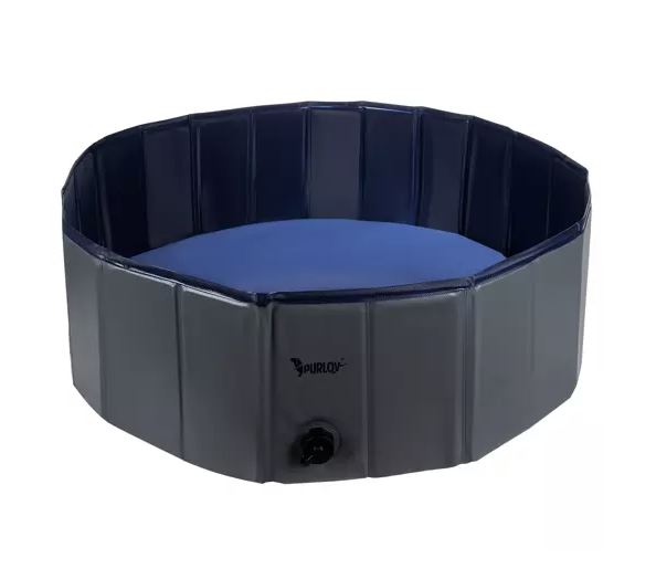 Salokamais Suņu Baseins 100x30cm Purlov 20929 | Folding Dog Pool (1)