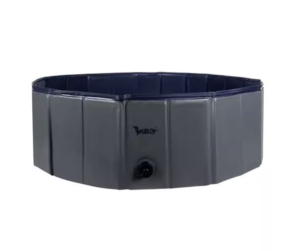 Salokamais Suņu Baseins 100x30cm Purlov 20929 | Folding Dog Pool (2)