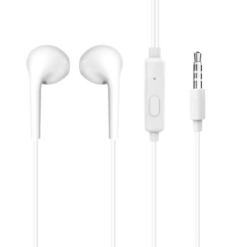 Dudao X10S vadu in-ear austiņas ar 3,5 mm mini spraudni, 1,15 m – baltas