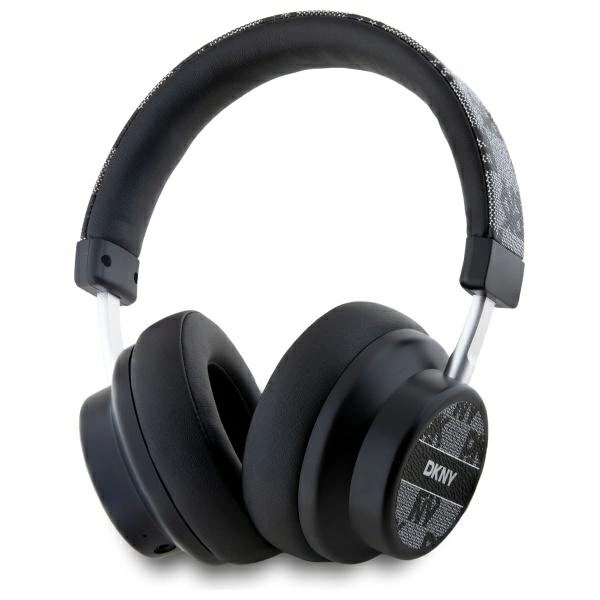 DKNY Bluetooth austiņas uz ausīm DKBHM2PCSHLK Melna/melna rūtainais raksts | On-Ear Headphones Black/Black Checkered...