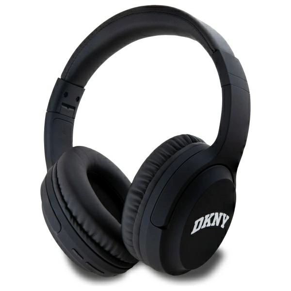 DKNY DKBH3DNYAK Bluetooth austiņas uz ausīm melnas/ melnas arkas logotipu | On-Ear Headphones Black/Black Arch Logo