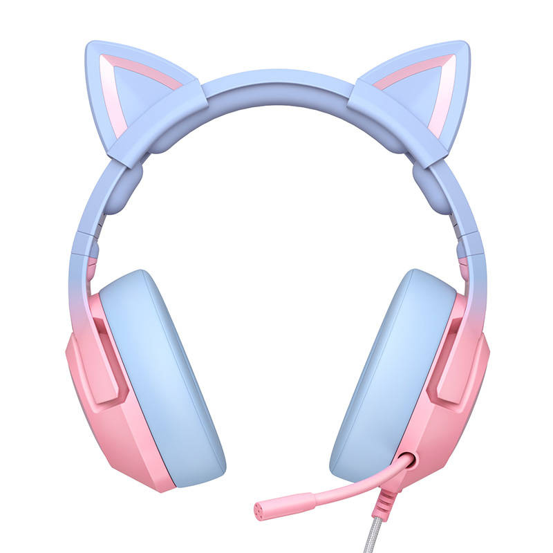 Spēļu austiņas ONIKUMA K9 Pink/Blue | Gaming headphones (1)