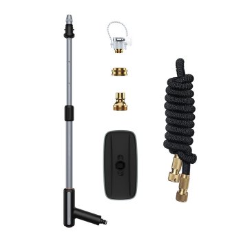 Baseus Clean Guard Automašīnas Mazgāšanas Sprausla Šļūtene ar Pistoli, 15m | Multifunctional Nozzle with Car...
