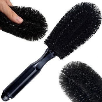 Auto Riteņu Disku Tīrīšanas Birste Netīrumu un Bremžu Putekļu Noņemšanai | Car Wheel Rim Cleaning Brush