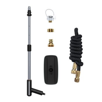 Baseus Clean Guard Automašīnas Mazgāšanas Sprausla Šļūtene ar Pistoli, 7.5m | Multifunctional Nozzle with Car...