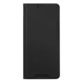 Sony Xperia 10 VI DUX DUCIS Skin Pro Auto-absorbed Leather Book Case Cover, Black | Telefona Vāciņš Maciņš Apvalks Grāmatiņa