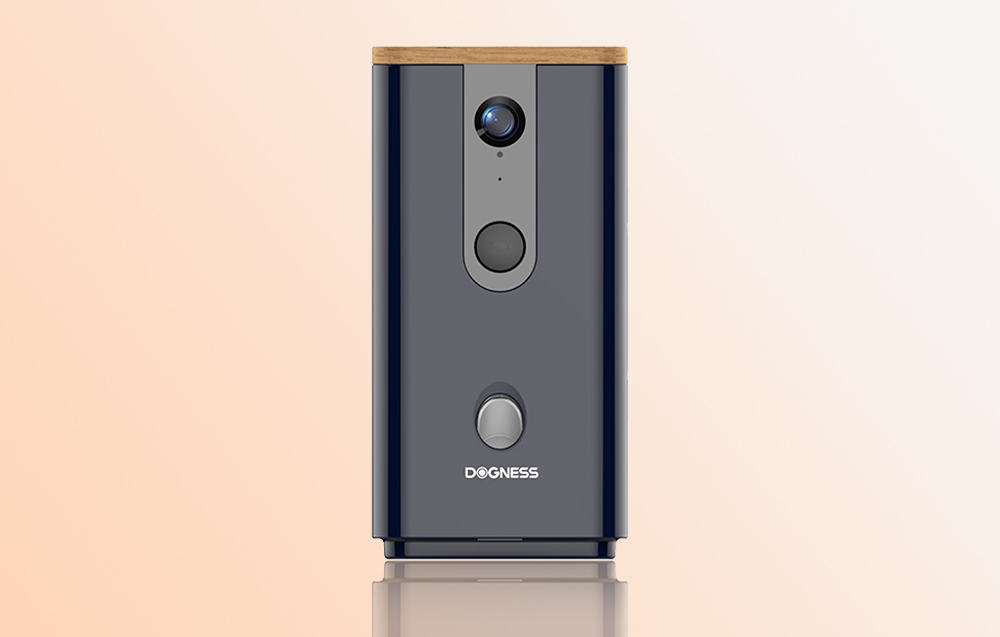 Dogness T03 Viedā kārumu barotava ar kameru un audio - Melna (1)