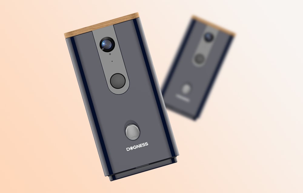 Dogness T03 Viedā kārumu barotava ar kameru un audio - Melna (2)