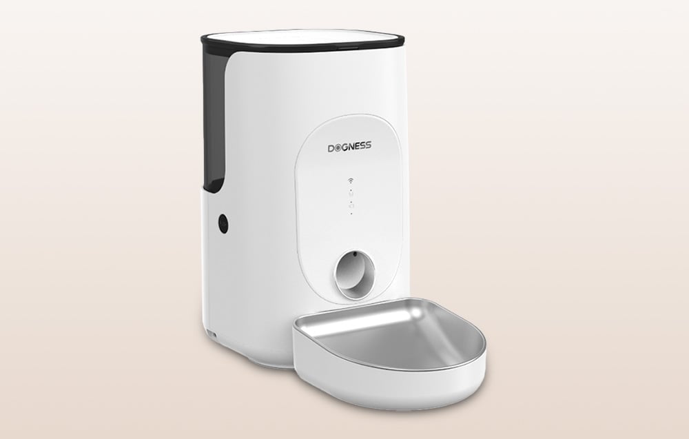 Dogness F16 Viedā dzīvnieku barotava WiFi 5G 4L ar nerūsējošā tērauda bļodu (1)