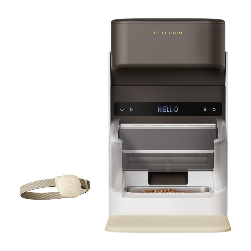 Petlibro RFID Viedā Barotava ar Kaklasiksnu 3L - Automātiskais Dozators (1)