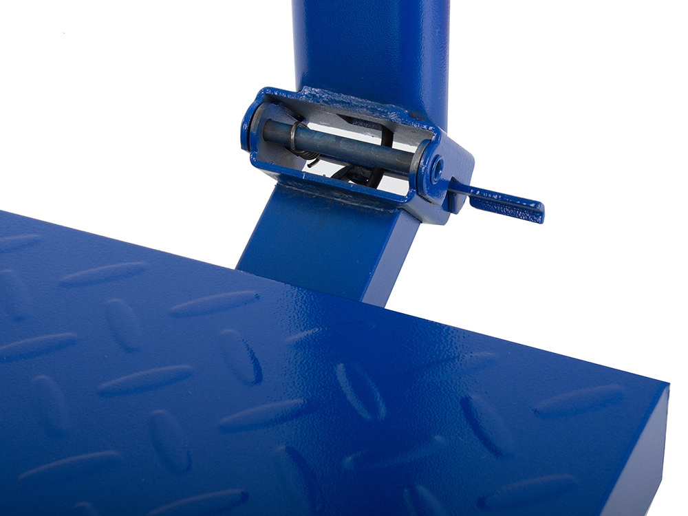 Elektroniskie noliktavas un veikala svari 100kg ar LCD, zils (2)